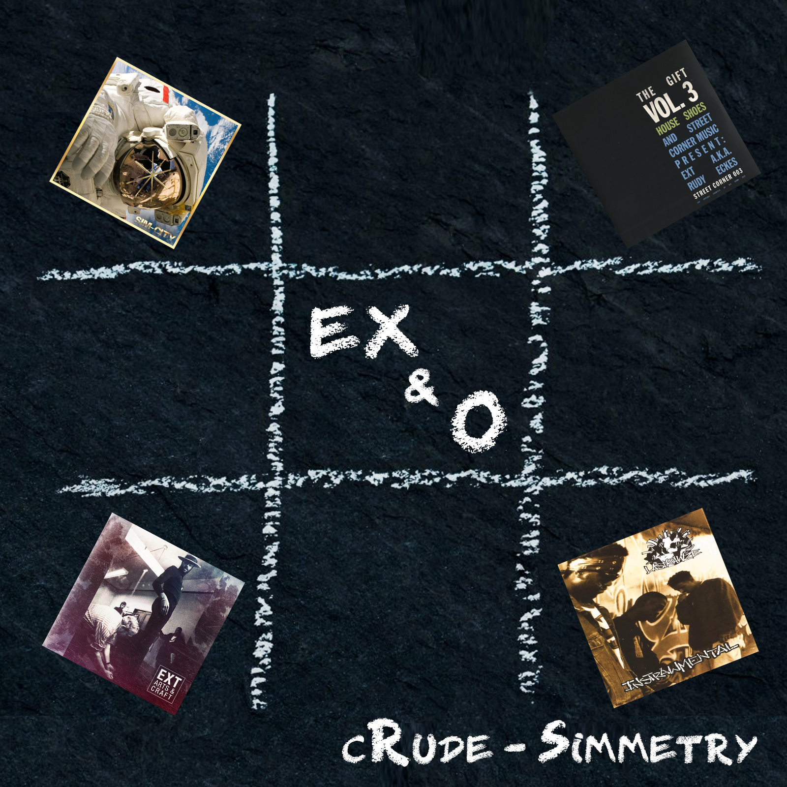PRE-ORDER: EX & O – “CRUDE SIMMETRY” (LP)